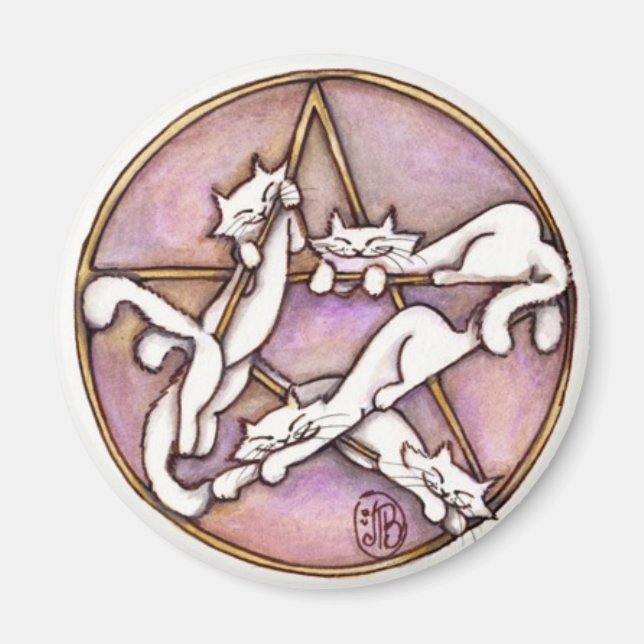 Aimant Cat-récipient (Devant)