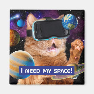 Aimant Cat VR dans l'espace