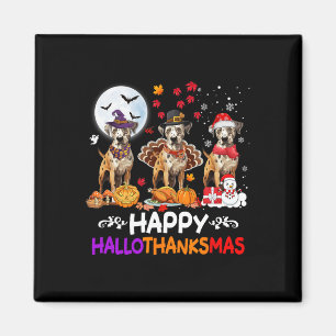 Aimant Catahoula Leopard Chien Noël Hallothankmas Thé