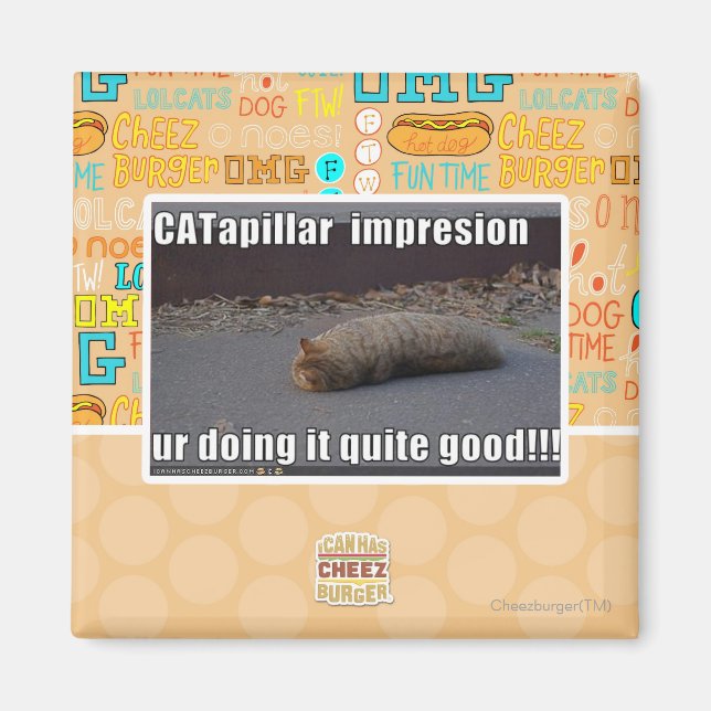 Aimant CATapillar (Devant)