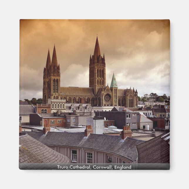 Aimant Cathédrale de Truro, Cornwall, Angleterre (Devant)