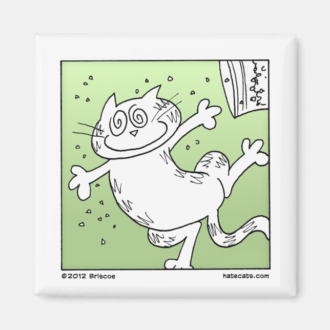 Aimant Catnip Cat (Devant)