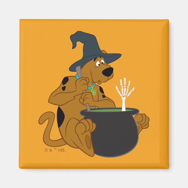Aimant Cauldron de sorcière Scooby-Doo (Devant)