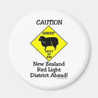 Aimant Caution NZ Red Light District