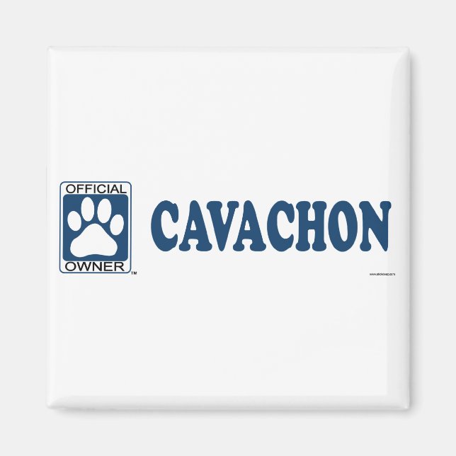 Aimant Cavachon bleu (Devant)