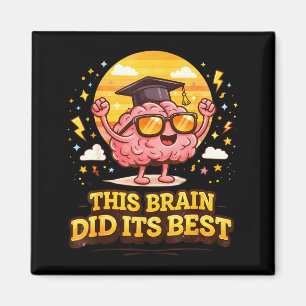 Aimant Ce cerveau a fait la remise des diplômes casquette