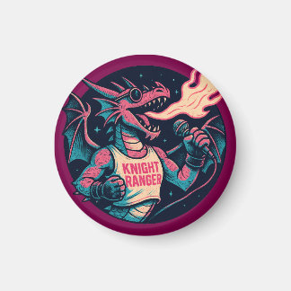 Aimant Ce dragon crache le feu