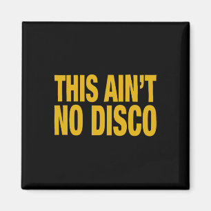 Aimant Ce n'est pas une fête disco Halloween Noël Graphi