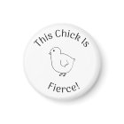 Ce poussin est féroce !