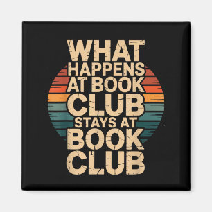 Aimant Ce qui se passe au club de lecture reste au club d