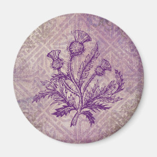 Aimant Ceinture écossaise violet noeud celtique