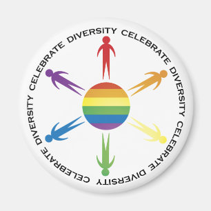 Aimant Célébrer la diversité