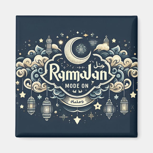 Aimant Célébrer le Ramadan avec le mode RamadanOn (Devant)