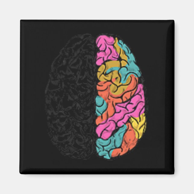 Aimant Célébrer L'Esprit De Toutes Sortes Neurodiversité  (Devant)