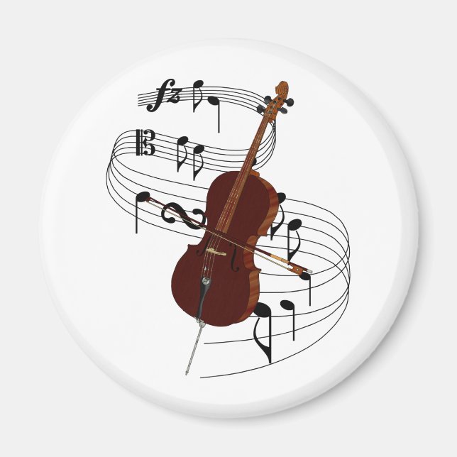 Aimant Cello (Devant)
