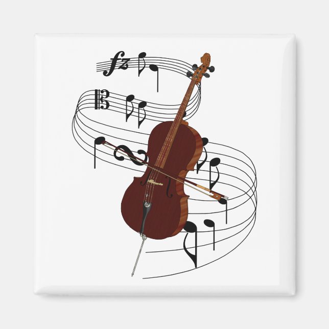 Aimant Cello (Devant)