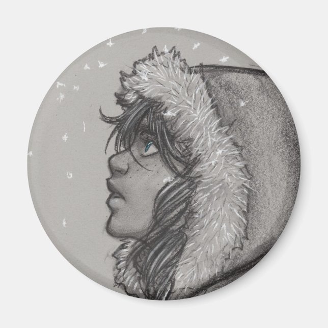 Aimant Cendres et neige (Devant)