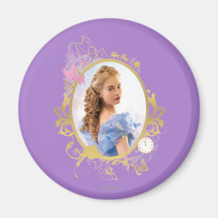 Aimant Cendrillon encadré