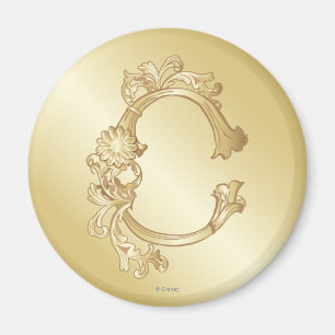 Aimant Cendrillon Ornat Golden Motif 2