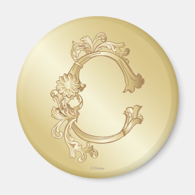 Aimant Cendrillon Ornat Golden Motif 2 (Devant)
