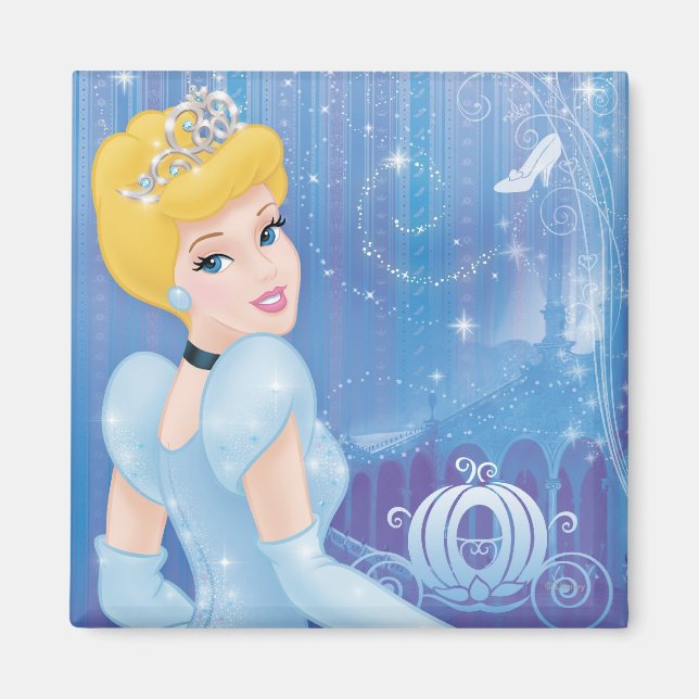 Aimant Cendrillon princesse (Devant)