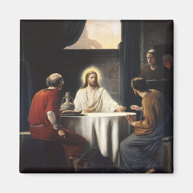 Aimant Cène à Emmaüs (Devant)