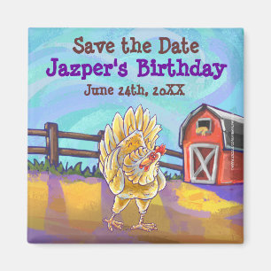 Aimant Centre de fête au poulet