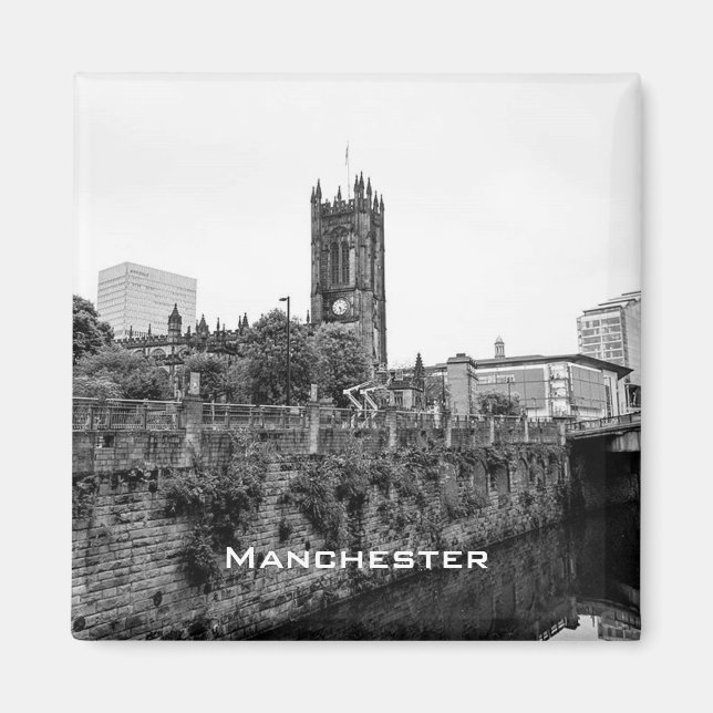 Aimant Centre-ville de Manchester et Cathédrale (Devant)