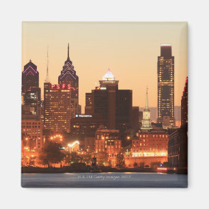 Aimant Centre-ville de Philadelphie, Pennsylvanie au couc