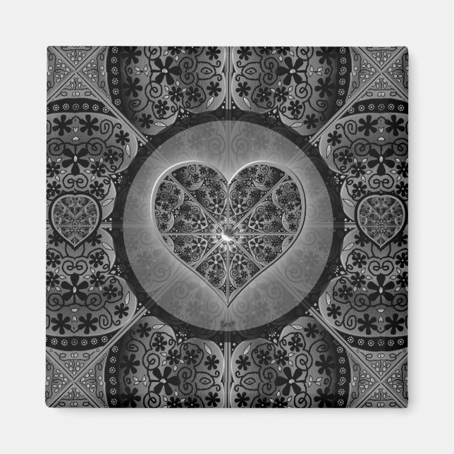 Aimant Céramique noir (Devant)