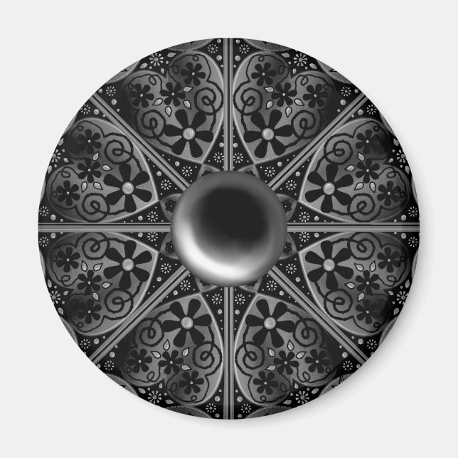 Aimant Céramique noir (Devant)