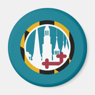 Aimant Cercle des arbitres en grappe Frederick