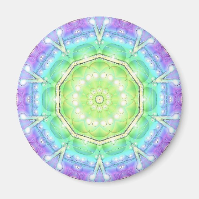 Aimant Cercle psychédélique (Devant)