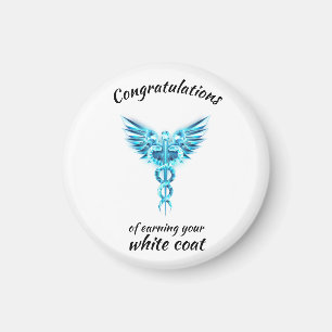 Aimant Cérémonie de la robe blanche Crystal Médicale