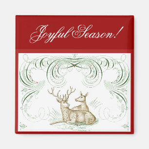 Aimant Cerf de Noël