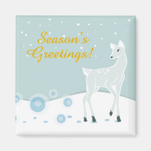 Aimant Cerf neigeux