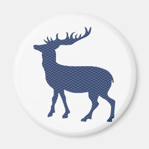 Aimant Cerfs communs sauvages modernes