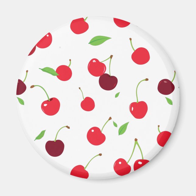 Aimant Cerise 4 (Devant)