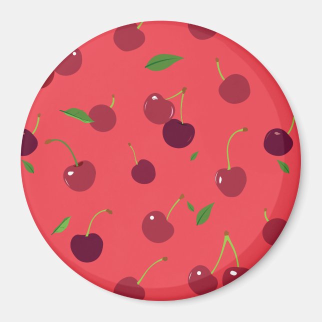 Aimant Cerise 5 (Devant)