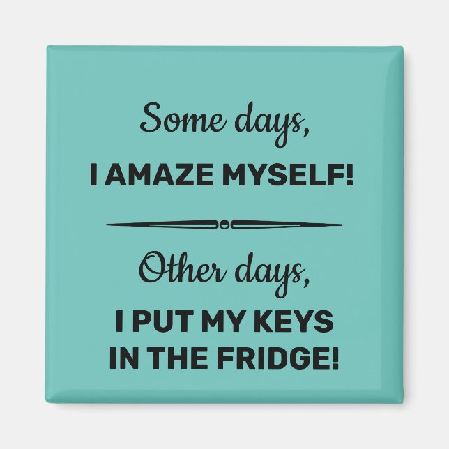 Aimant Certains Jours Je Me Suis Émerveillé (Devant)