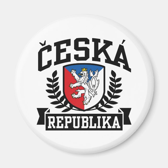 Aimant Ceska Republika (Devant)