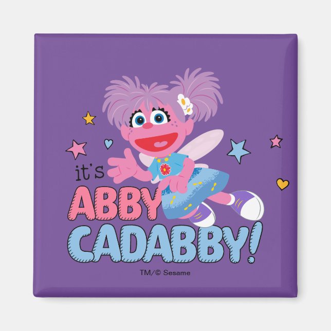 Aimant C'est Abby Cadabby ! (Devant)