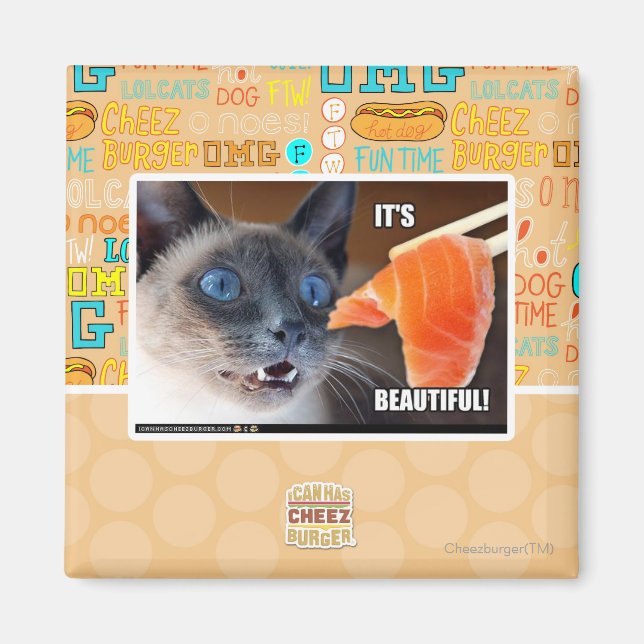 Aimant C'est beau ! (Devant)