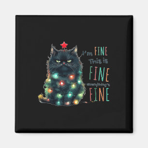 Aimant C'est bon Je vais bien Tout va bien Chat Fou Ch