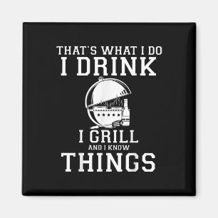 Aimant C'Est Ce Que Je Bois Je Grille Et Connais Les Chos