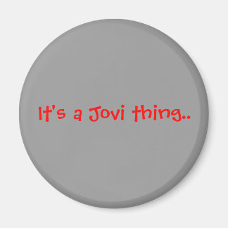 Aimant C'est Jovi.