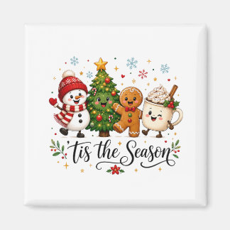 Aimant C'est la saison de Noël