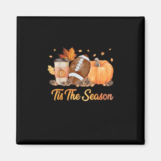 Aimant C'Est La Saison Football Automne Saison Football P (Devant)