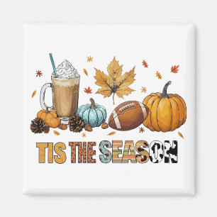 Aimant C'est la saison Herbstzeit mit Football und Kaffee