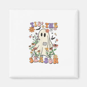 Aimant C'Est La Saison Retro Halloween Party Funny tendan